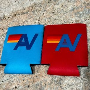 Aviator Nation  cup holders red and blue brand new